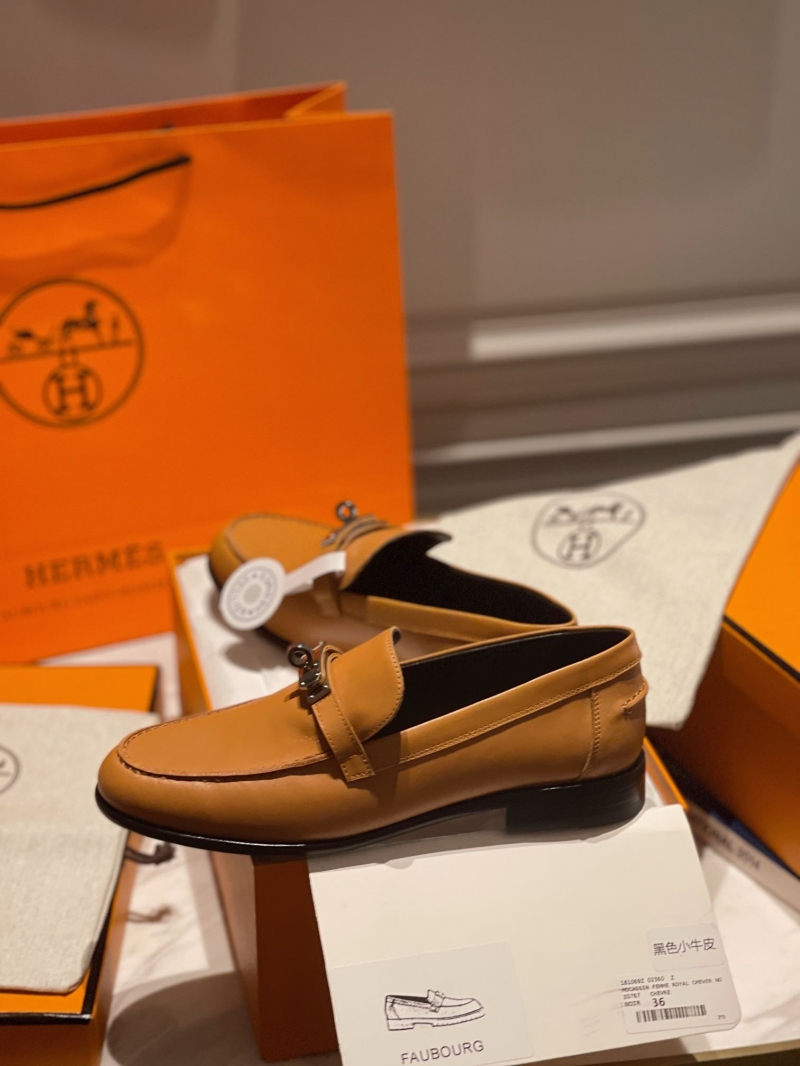 Hermes Leather Shoes